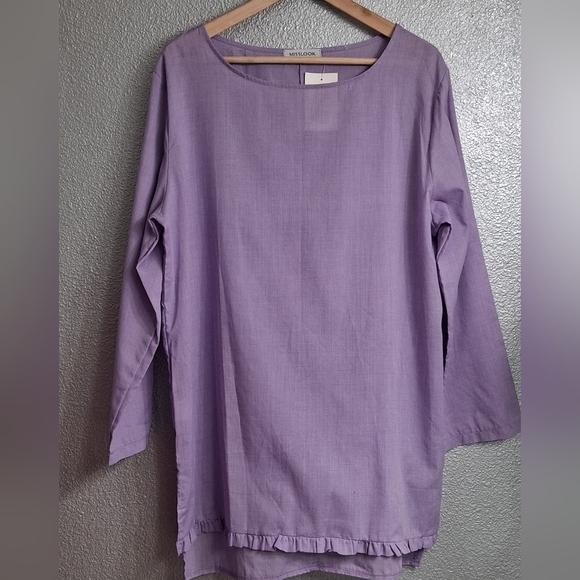 NWT Misslook Women's Lavender Tunic  Size L - Picture 6 of 12